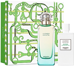 Парфумерія, косметика Hermes Un Jardin sur le Nil - Набір (edt/100ml + b/lot/80ml)