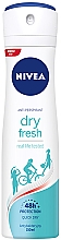 Духи, Парфюмерия, косметика Дезодорант-антиперспирант спрей - NIVEA Dry Fresh Antiperspirant Deodorant Spray