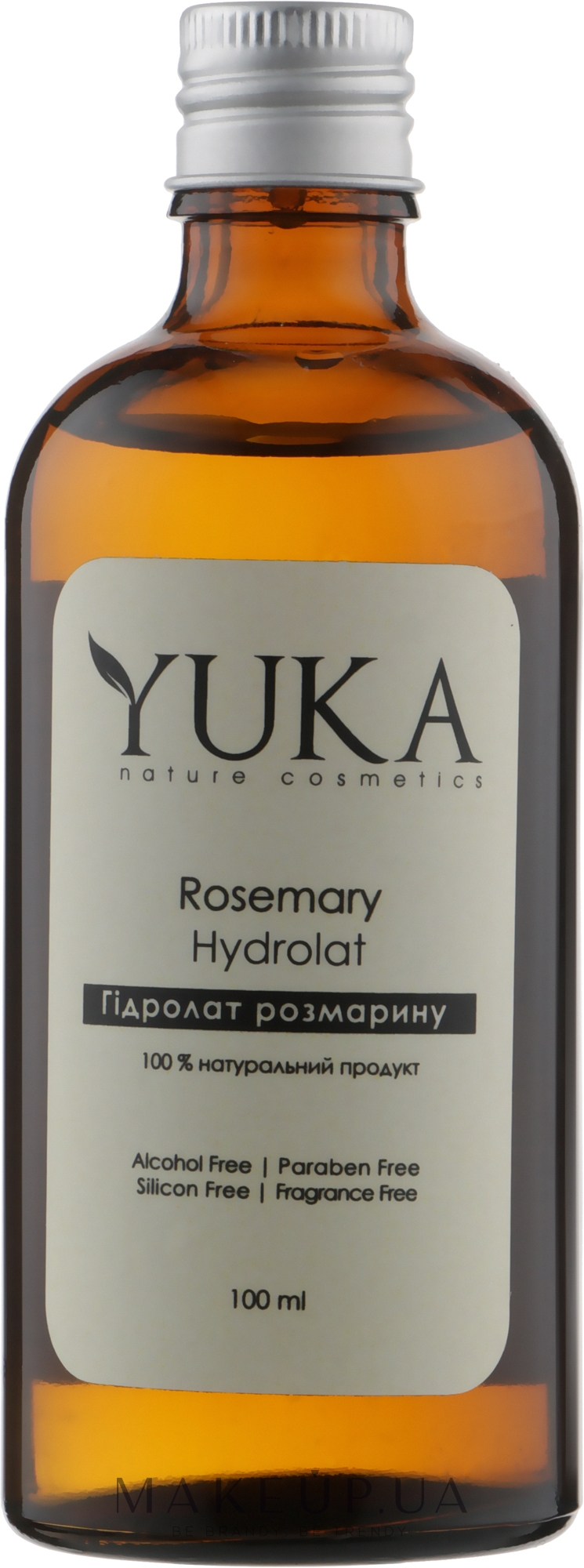Гидролат розмарина - Yuka Hydrolat Rosemary — фото 100ml