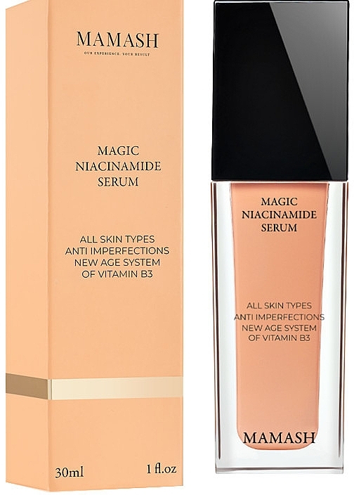 Сироватка для покращення структури шкіри з ніацинамідом - Mamash Magic Niacinamide Serum — фото N3