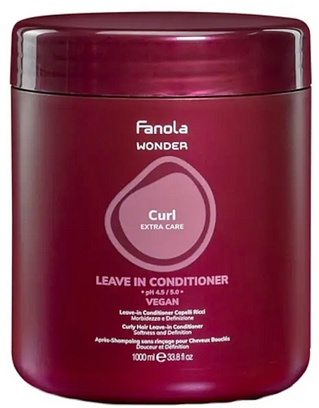 Незмивний кондиціонер для волосся - Fanola Wonder Curl Extra Care Leave In Conditioner — фото N2