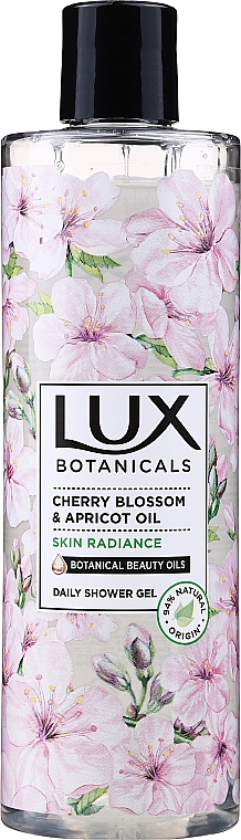 Гель для душа - Lux Botanicals Cherry Blossom & Apricot Oil Daily Shower Gel — фото N1