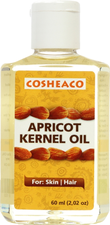 Масло абрикосовых косточек для лица, волос и тела - Cosheaco Apricot Kernel Oil