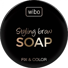 Парфумерія, косметика Мило для укладання брів - Wibo Styling Brow Soap Fix & Color