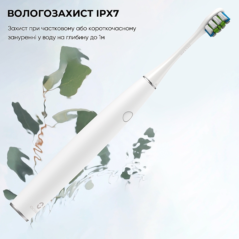 Электрическая зубная щетка Oclean Air 2T White, футляр, настенное крепление - Oclean Air 2T Electric Toothbrush White — фото N21