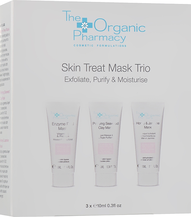 Набор - The Organic Pharmacy Skin Treat Mask Trio (f/mask/3x10ml)