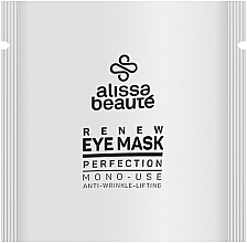 Парфумерія, косметика Патчі для зони навколо очей з ліфтинговим і дренажним ефектами - Alissa Beaute Perfection Renew Eye Mask