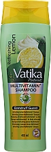 Шампунь от перхоти - Dabur Vatika Naturals Dandruff Guard Shampoo — фото N3