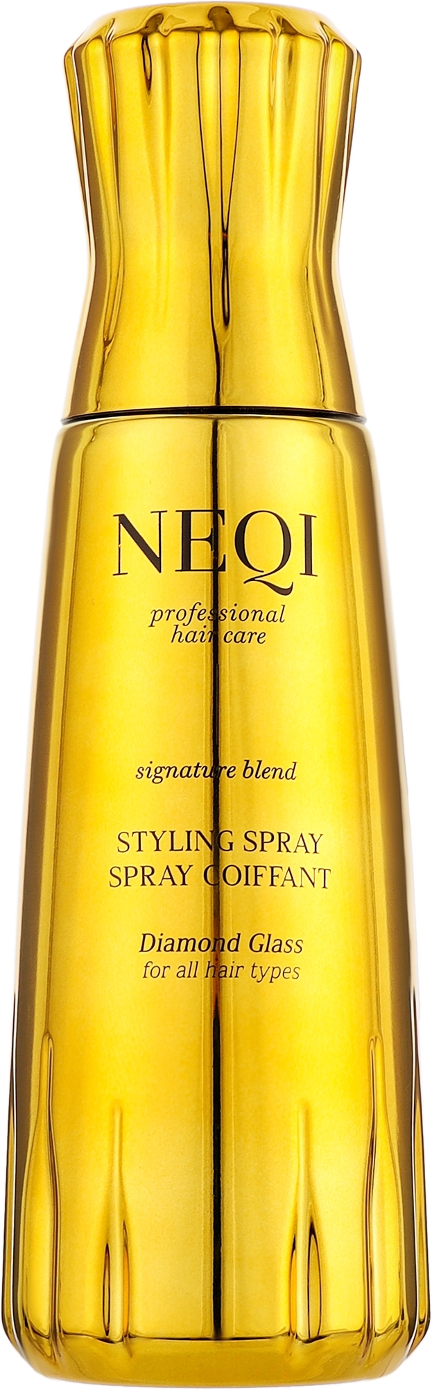 Средство для блеска и шелковистости волос - Neqi Professional Diamond Glass Styling Spray  — фото 180ml