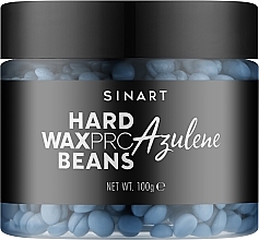 Віск для депіляції в гранулах "Азулен" - Sinart Hard Wax Pro Beans Azulene — фото N1