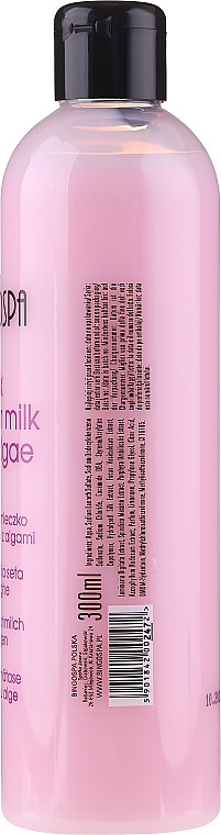 Набор - BingoSpa Spa Cosmetics With Silk Set (show/milk/300ml + h/shm/300ml + bath/elixir/500ml) — фото N6