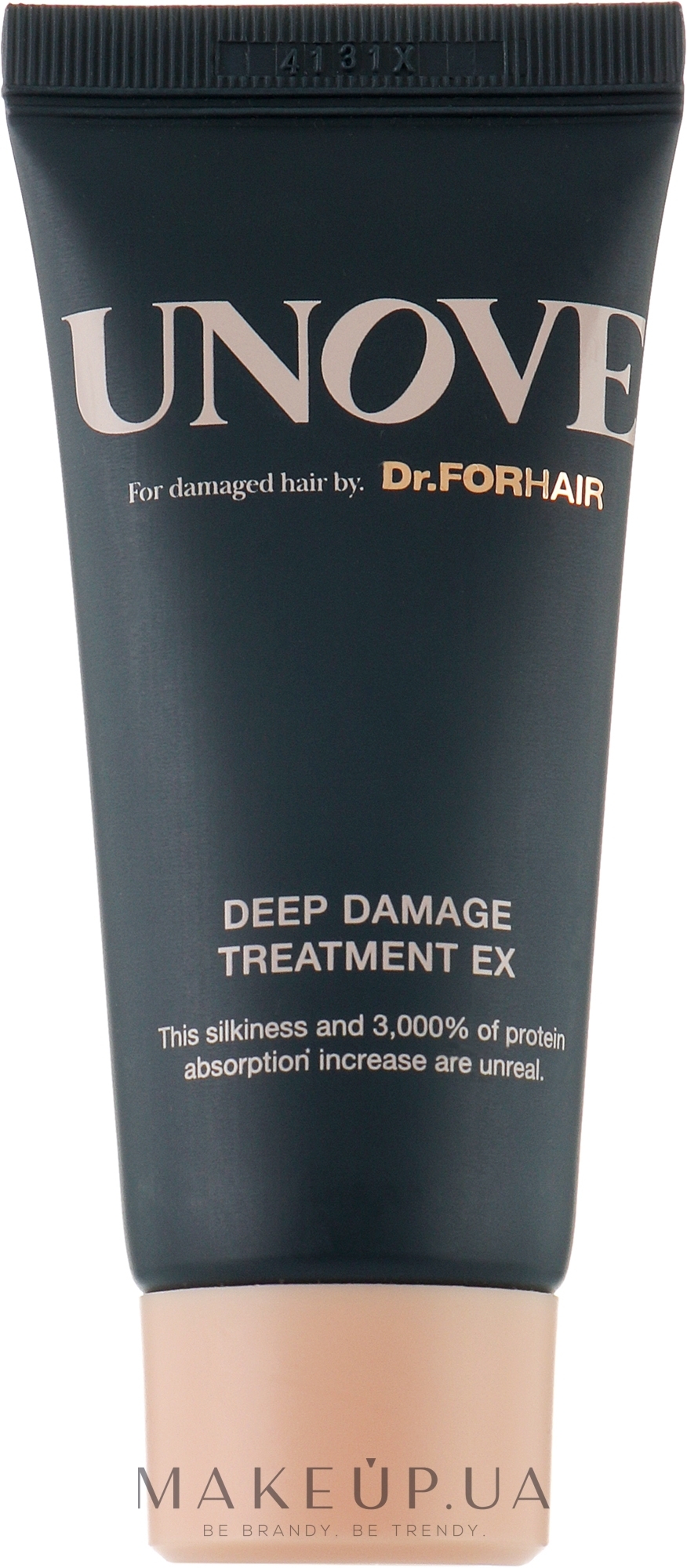Протеиновая маска для поврежденных волос - Dr.FORHAIR Unove Deep Damage Treatment EX (мини) — фото 40ml