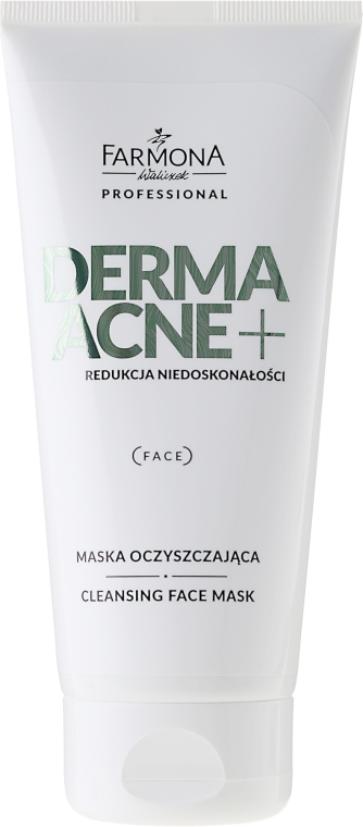 Маска очищувальна зі вмістом кислот AHA - Farmona Professional Dermaacne+ Cleansing Face Mask — фото N1