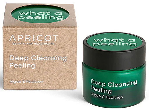Пілінг для обличчя "Водорості і гіалурон" - Apricot What A Peeling Deep Cleansing Peeling Algae & Hyaluron — фото N1