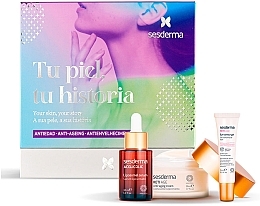 Парфумерія, косметика Набір - Sesderma Laboratories Your Skin, Your History Antiedad (serum/30ml + cr/50ml + eye/cr/15ml)