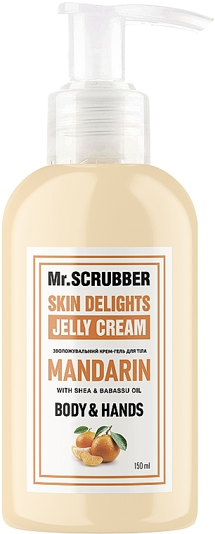 Увлажняющий крем-гель для тела "Мандарин" - Mr.Scrubber Body & Hands Cream