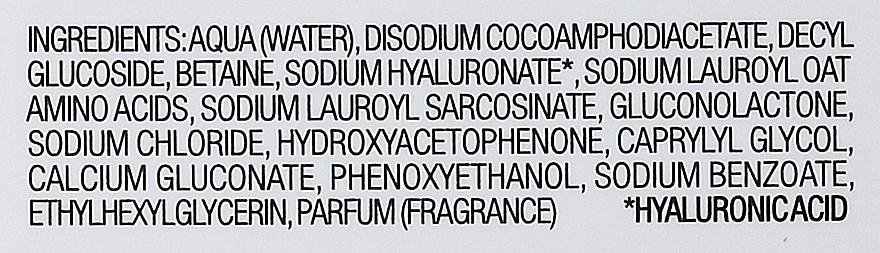 Очищающая пенка с гиалуроновой кислотой - La Biosthetique Dermosthetique Hyaluronic Acid Cleansing Foam — фото N3