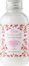 Духи, Парфюмерия, косметика Молочко для тела "Роза" - Institut Karite Rose Mademoiselle Shea Body Milk (мини)