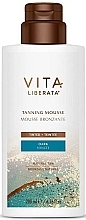 Пінка для автозасмаги - Vita Liberata Tinted Tanning Mousse Dark — фото N1