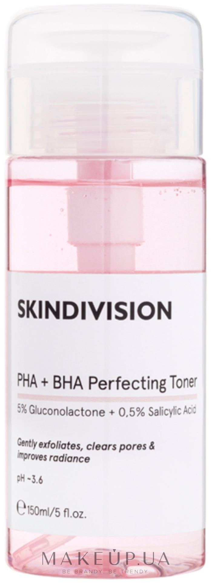 Тонік для обличчя - SkinDivision PHA + BHA Perfecting Toner — фото 150ml