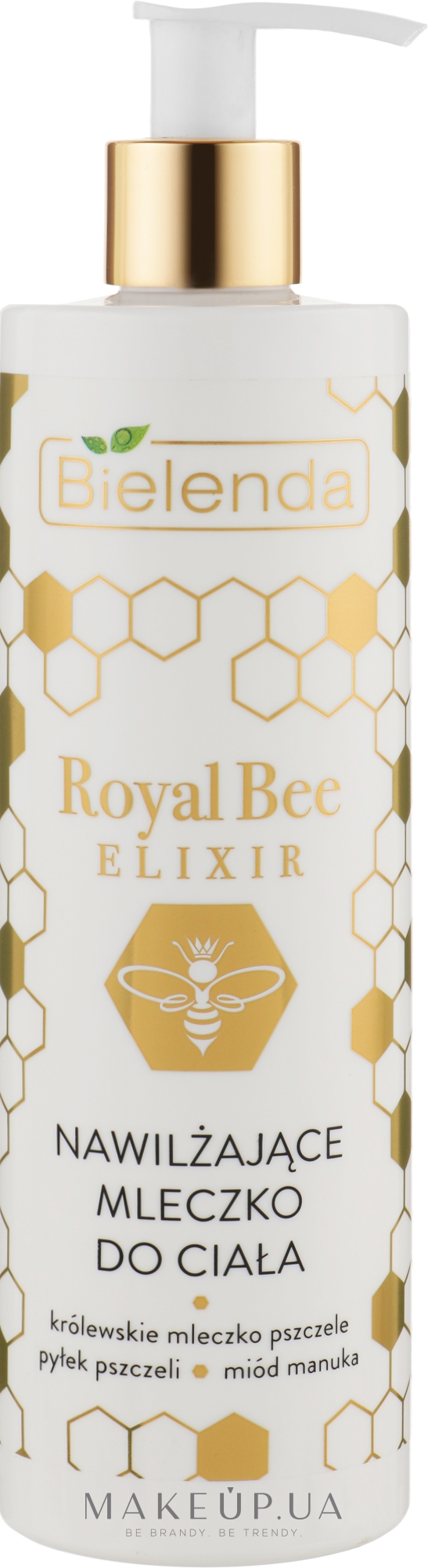 Зволожувальне молочко для тіла - Bielenda Royal Bee Elixir Moisturizing Body Milk — фото 400ml