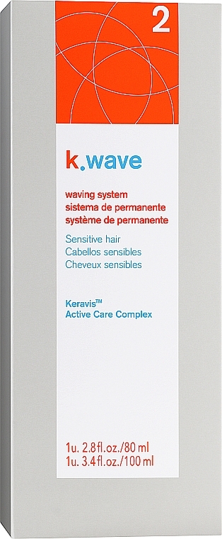 Двухкомпонентная химическая завивка для чувствительных волос - Lakme K.Wave Waving System for Sensitive Hair 2 — фото N1