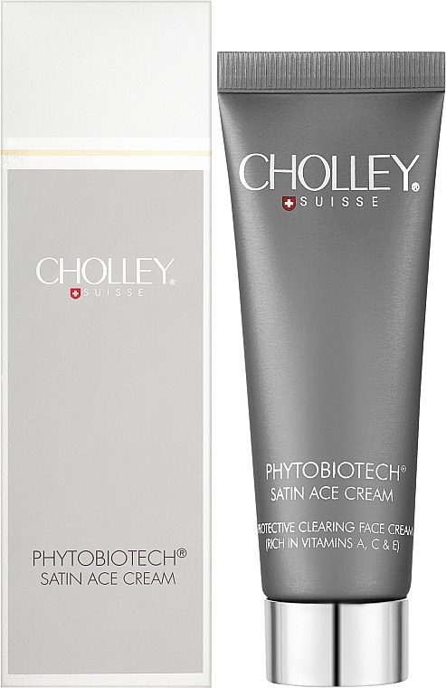 Омолоджувальний крем для обличчя - Cholley Phytobiotech Satin Ace Cream — фото N2