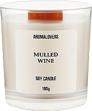 Духи, Парфюмерия, косметика Ароматическая свеча в стакане "Mulled Wine" - Aromalovers