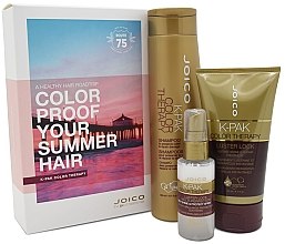 Духи, Парфюмерия, косметика Набор "Летний" - Joico K-Pak Summer Set (shmp/300ml + h/spray/50ml + mask/140ml)