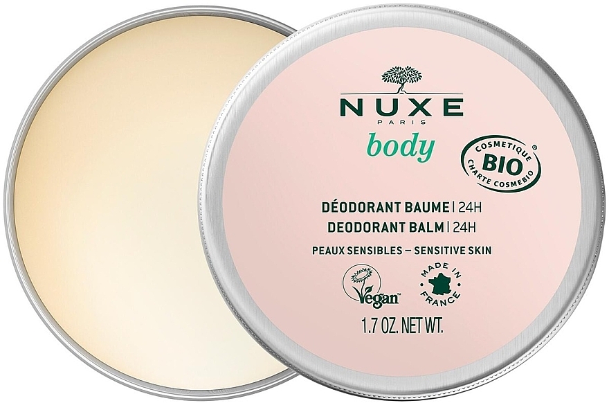 Твердый дезодорант - Nuxe Body Deodorant Balm 24H — фото N2