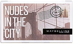 Парфумерія, косметика Палетка тіней для повік - Maybelline Nudes In The City
