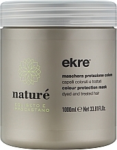 Духи, Парфюмерия, косметика Маска для окрашенных волос с экстрактом каштана - Ekre Nature Colour Protection Mask 