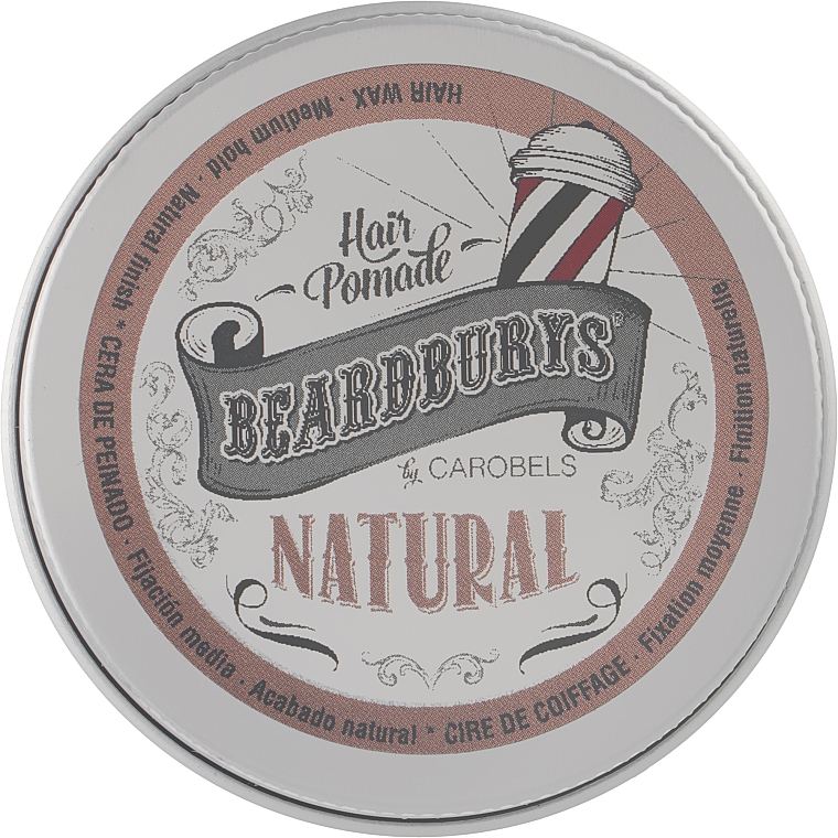Помада для волос для волос кремообразная классическая - Beardburys Natural Wax