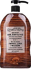 Парфумерія, косметика Гель-шампунь для тіла і волосся з алое вера для чоловіків - Sera Cosmetics Naturaphy Men Wash Hair, Body And Face
