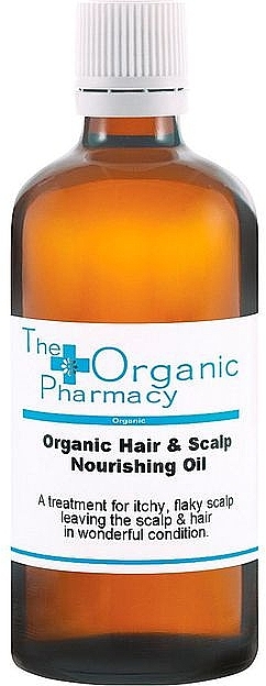 Живильна олія для волосся й шкіри голови - The Organic Pharmacy Hair & Scalp Nourishing Oil — фото N1