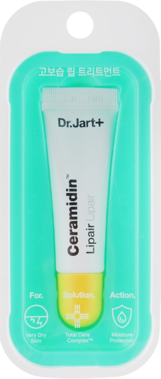 Бальзам для губ на основе керамидов - Dr. Jart+ Ceramidin Lipair