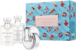 Духи, Парфюмерия, косметика Bvlgari Omnia Crystalline - Набор (edt/40ml + b/lot/ 40ml + sh/gel/40ml)