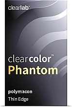 Цветные контактные линзы "Red Cat", 2 шт. - Clearlab ClearColor Phantom — фото N3