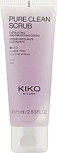 Парфумерія, косметика Відлущувальний і розгладжувальний скраб для обличчя - Kiko Milano Pure Clean Scrub