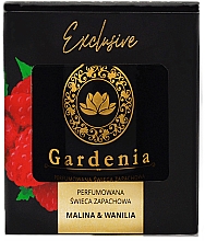 Духи, Парфюмерия, косметика Ароматическая свеча "Малина и ваниль" - Loris Parfum Gardenia Raspberry Vanilla