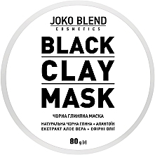 Чорна глиняна маска для обличчя - Joko Blend Black Clay Mask — фото N9
