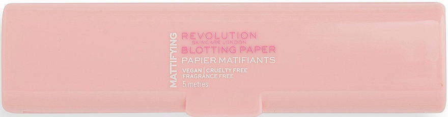 Матувальні паперові серветки для обличчя - Revolution Skincare Mattifying Blotting Papers — фото N3