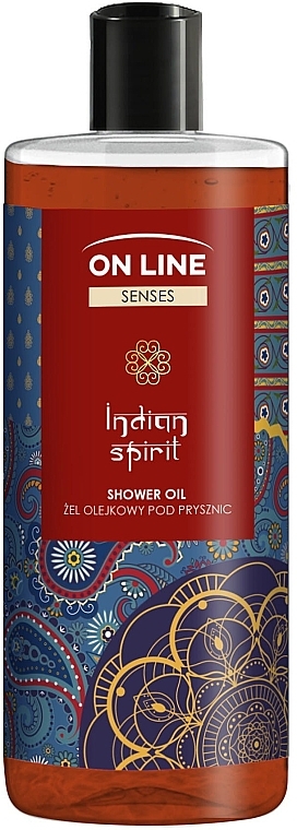 Масло для душа - On Line Senses Indian Spirit Shower Oil — фото N1