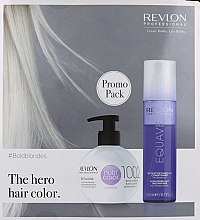 Парфумерія, косметика Набір - Revlon Nutri Color Equave Blonde (h/balm/270ml + cond/200ml)