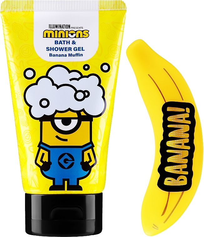 Набор - EP Line Minions Bath Set (sh/gel/150ml + squirter) — фото N2