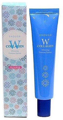 Осветляющая эссенция для лица - Enough W Collagen Whitening Premium Essence — фото N1