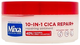 Мазь для тела 10 в 1 - Mixa 10-In-1 Cica Repair+ Repairing Ointment — фото N1