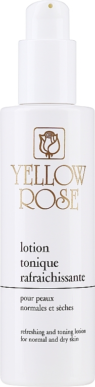 Освіжальний тонік для сухої й нормальної шкіри - Yellow Rose Lotion Tonique Rafraichissante — фото N1