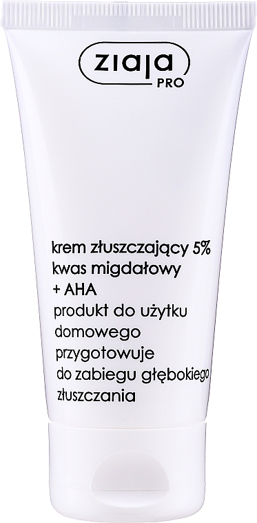 Відлущувальний крем для обличчя з 5% мигдальною кислотою й АНА - Ziaja Pro Exfoliating Face Cream with 5% Almond and AHA — фото N3