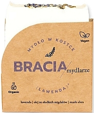 Духи, Парфюмерия, косметика Твердое мыло успокаивающее с лавандой - Bracia Mydlarze Solid Soap Lavender
